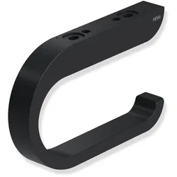 HEWI System 800 WC-Papierhalter klappbar, Accessoires, schwarz tiefmatt