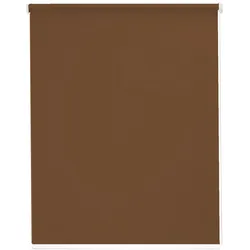 Seitenzugrollo SUNLINES "Youngstyle Uni", braun (mokka, weiß), B:82cm H:180cm, Polyester, Aluminium, Kunststoff, Rollos