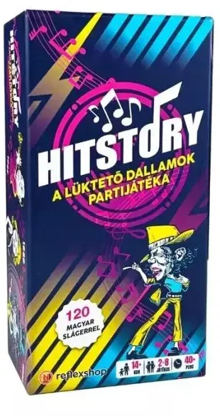 HitStory Brettspiel - auf Ungarisch