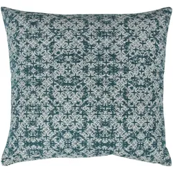 Bestgoodies Kissenhülle 45x45cm - Bohemian - Orient Petrol/Weiß