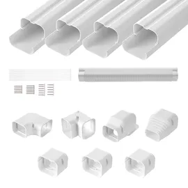Vevor Mini-Split-Line-Set-Abdeckung 76,2 mm B 4830 mm L