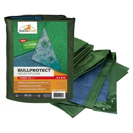 Bio Green Rainexo Abdeckplane 8 x 12 m Grün/Blau