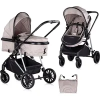 Chipolino Kinderwagen Aura 2 in 1 umbaubar Wickeltasche Sitz
