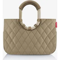 Reisenthel loopshopper M frame rhombus olive
