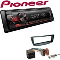 Pioneer 1-DIN Autoradio USB AUX Android Einbauset für Citroen