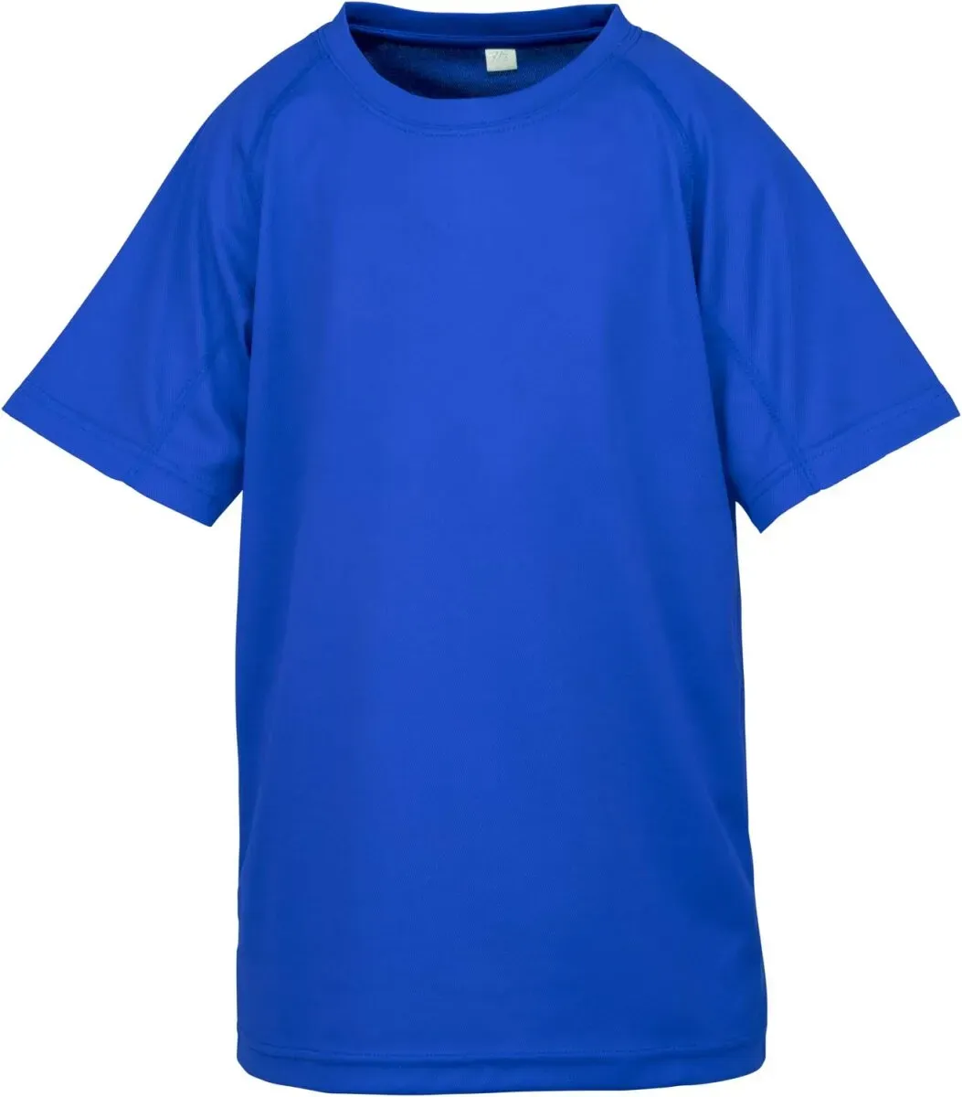 SPIRO Kinder Sport Shirt 'Aircool' T-Shirt S287J royal XS (3-4)
