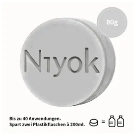 Niyok 4in1 Feste Dusche Athletic grey 80 g