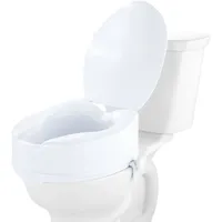 Vevor Toilettensitzerhöhung weiß 136 kg belastbar