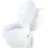 Vevor Toilettensitzerhöhung weiß 136 kg belastbar