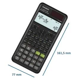 Casio FX-87DE Plus-2 Wissenschaftlicher Taschenrechner schwarz