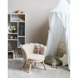 Beliani Kindersessel HALBY 0 x 0 cm Holz Hellbeige