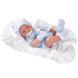 Antonio Juan Babypuppe »Recién Nacido Toquilla Niño«