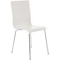 Deluke Besucherstuhl, Weiß, Metall, 43x87x47 cm, Esszimmer, Stühle, Esszimmerstühle,