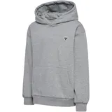 hummel Loose Bee Kapuzenpullover - Grey Melange - 158-164 cm
