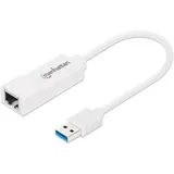 Manhattan Gigabit Ethernet Adapter Netzwerkadapter 1 GBit/s USB-A (USB 3.2 Gen 1)