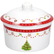 Mambocat Keksdose mehrfarbig rund 9,6 cm 0,96 l