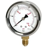 Riegler Glyzerinmano »pressure line« G 1/4 unten, 0-10,0 bar/150