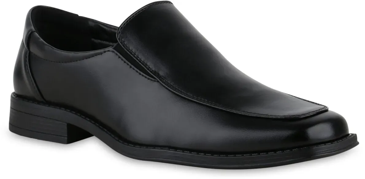 Herren Klassische Slippers in Schwarz