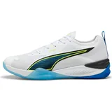Puma Eliminate NITROTM 4 Game On, Handballschuhe Unisex - White Puma Black Glowing...