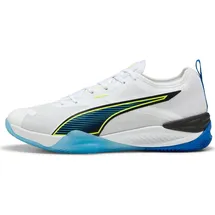 Puma Eliminate NITROTM 4 Game On, Handballschuhe Unisex - White Puma Black Glowing...