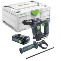 Festool BHC 18-Basic Akku Bohrhammer 18 V 1,8 J SDS Plus Brushless + 1x Akku 3,0 Ah + Systainer - ohne Ladegerät