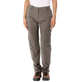 Vaude Farley Stretch Zip-Off Hosen Braun 46