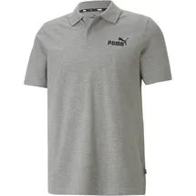 Puma Essentials Pique Poloshirt medium gray heather M