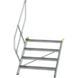 Günzburger MUNK Aluminium-Treppe Stufen 45° 4 Stufen
