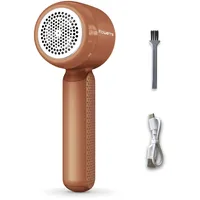 Rowenta Easy Care wiederaufladbarer Fusselentferner, Edelstahlgitter für perfekte Ergebnisse, 60 Minuten Laufzeit, schnell und einfach zu verwenden, Terrakotta, JA8001E0