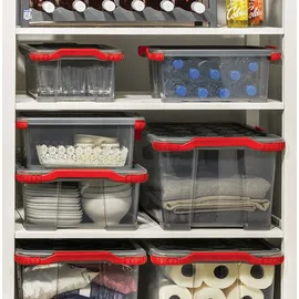 Rotho Aufbewahrungsbox Evo Total 44 L 1-tlg. transparent