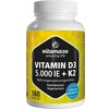 Vitamin D3 K2 5000 I.e./100 μg hochdosiert