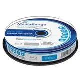 MediaRange Inkjet Fullsurface-Printable - 10 x BD-R