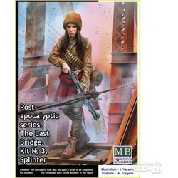 MASTER BOX LTD. MB24075 1:24 Splinter. Pst-apocalyptic series. The Last Bridge. Kit No.3