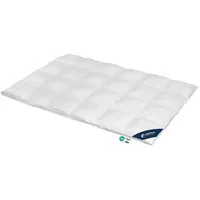 casimum Daunendecke, 135x200 cm, Oeko-Tex® Standard 100% Gänsedaunen, Downpass, casimum Weiß, Textil,