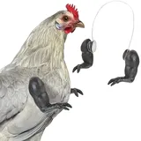 CATOR Strong Combat Chicken Arms - schelmisches Hühnerarmspielzeug - Lustiges Geschenk mit Lachen - Schwarz