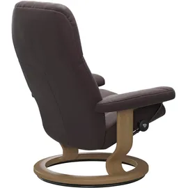 Stressless Relaxsessel Consul Kunstleder 76 x 100 x 71 cm Rot mit Classic Base