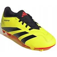 adidas Predator Club FxG Fußballschuhe Kinder Team Solar Yellow 2/Core Black/Solar Red 38