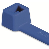 HellermannTyton 116-08016 Kabelbinder 210mm 4.60mm Blau 100
