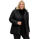 sheego Outdoorjacke schwarz XL