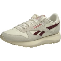 Reebok Damen Leather Sp Sneaker, Alabaster Classic Maroon F23 Kreide, 38.5 EU