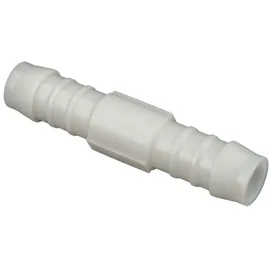 tecuro Schlauchverbinder Tülle Ø 12 mm - Nylon weiß