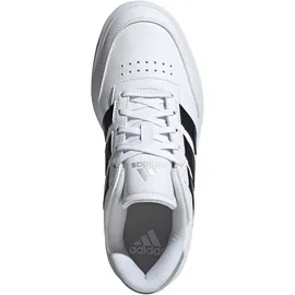 adidas Courtblock Damen Cloud White/Core Black/Silver Metallic 40