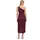 Vera Mont Abendkleid mit Raffung in Deep dahlia), | Gr.: 34,