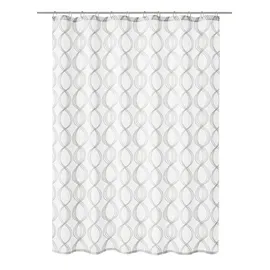 KLEINE WOLKE Duschvorhang Classy 180 x 180 cm weiß