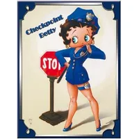 Nostalgic-Art 14064 Betty Boop Stop, Magnet, 8 x 6