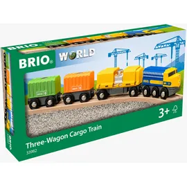 BRIO Güterzug mit drei Waggons