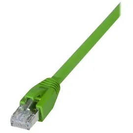 Exertis Connect Industrie-Patchkabel Cat. 6A, S/FTP (PiMF), ölbeständig, hochabriebfest, grün, 1,0 m