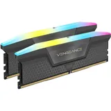 Corsair Vengeance RGB DDR5 RAM 96GB (2x48GB) 7000MHz CL40 Intel XMP iCUE-Kompatibler Computerspeicher - Schwarz