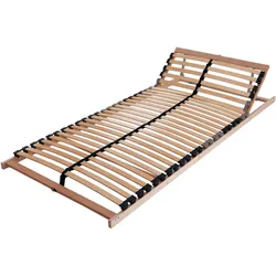 BeCoBeCo Easy Star Lattenrost verstellbar – Individuell anpassbares Kopfteil, ideal für alle Matratzenarten, stabil, langlebig, für hohen Schlafkomfort140 x 200 cm