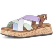 Gabor Plateau-Sandaletten Damen Bunt 44